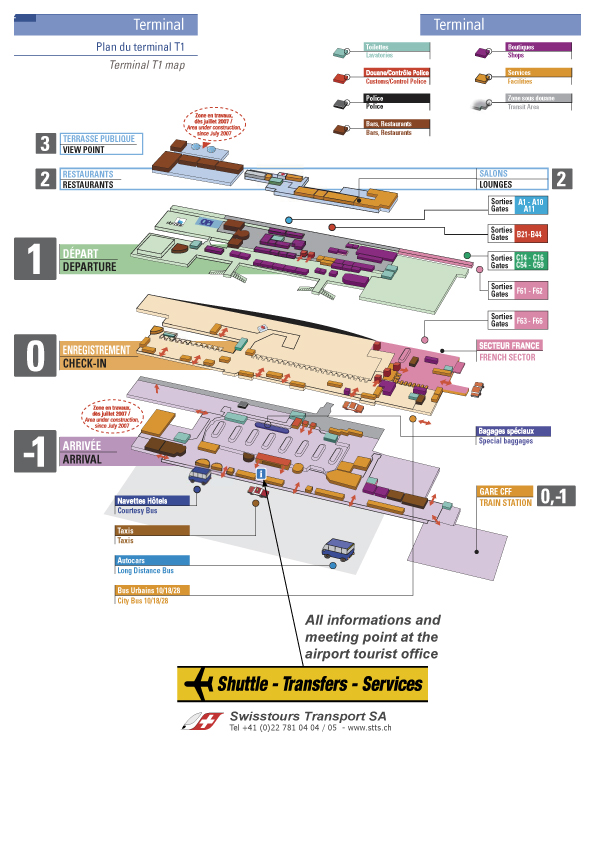 plan aéroport / map aiport plan aéroport / map aiport